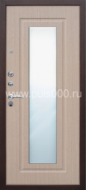Металлическая дверь с зеркалом ZER-7 МДФ + МДФ, цена 39 000 руб. Металлическая дверь с зеркалом ZER-7 МДФ + МДФ, цена 39 000 руб.
